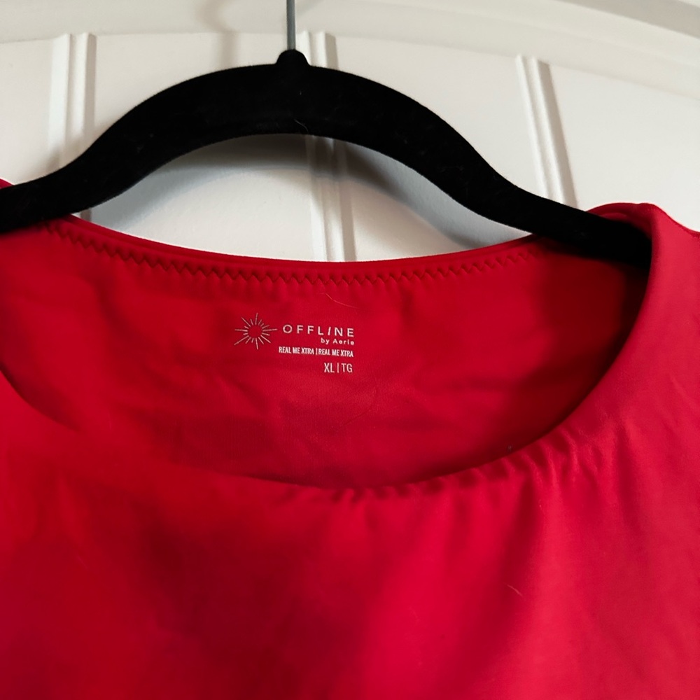 Aerie Pink Sleeveless Sports Bra